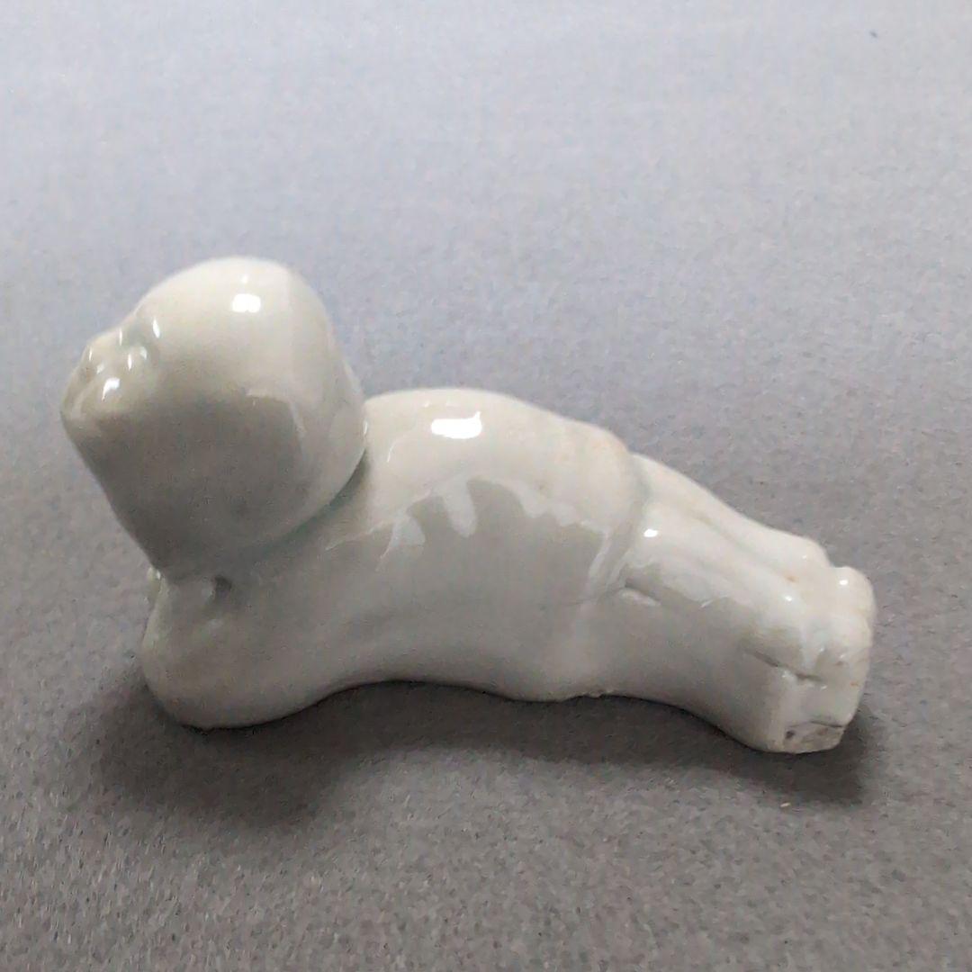 平戸唐子笛　平戸白磁唐子形笛 平戸唐子形笛　平戸焼