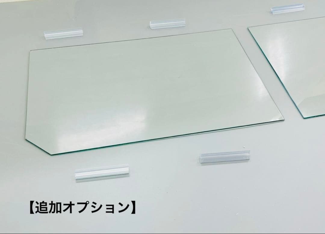 900×300×300㎜オールガラスオーバーフロー水槽セット　クリアシリコン