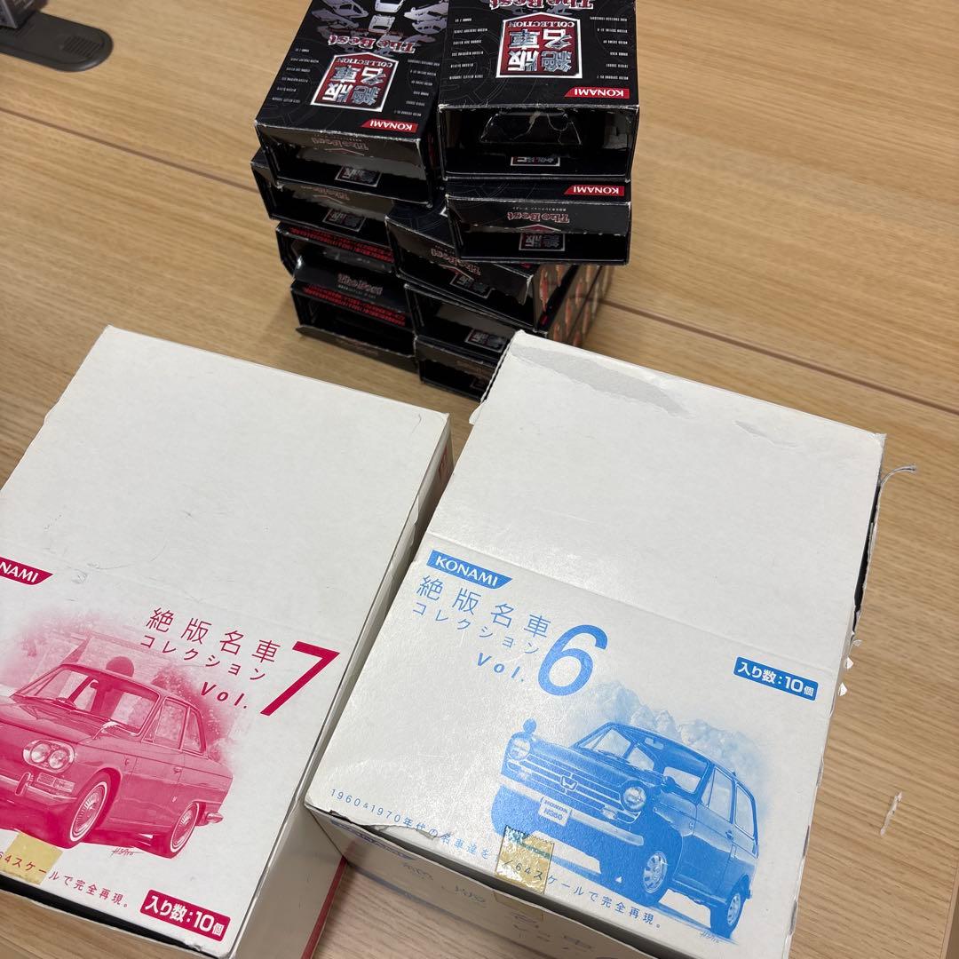 KONAMI 絶版名車コレクション Vol.6 & 7 &ベスト　合計27台