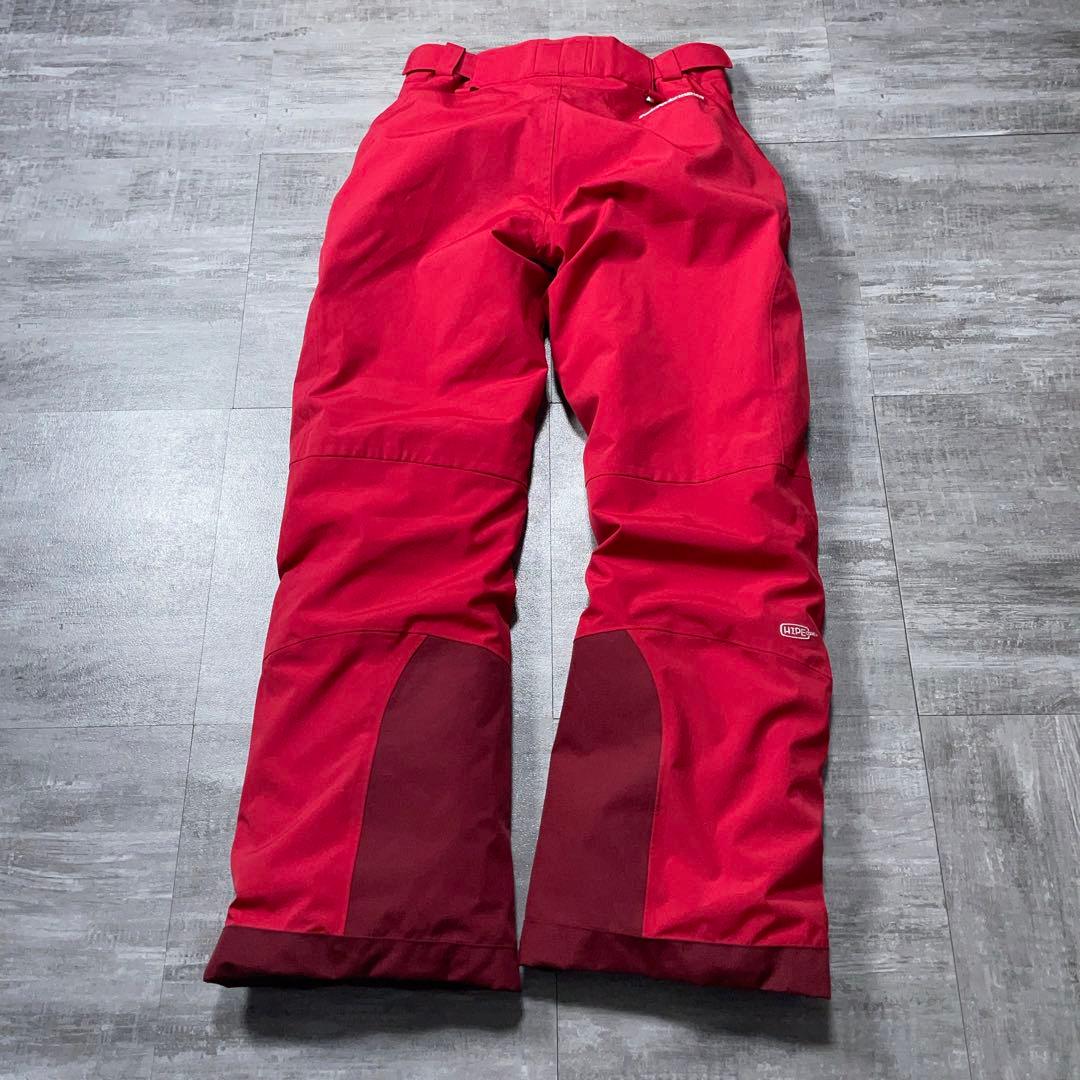 ピークパフォーマンス スキーウェア レディースS 赤 セットアップ 上下 山登り