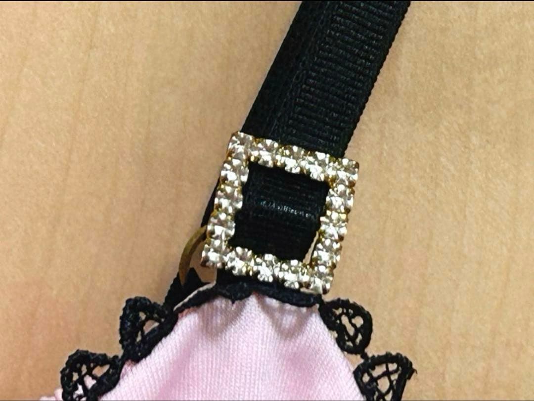 GOLDS♡ダイヤ♢バックル♡ビジュー付きキャミトップス／チュニック♡ピンクM