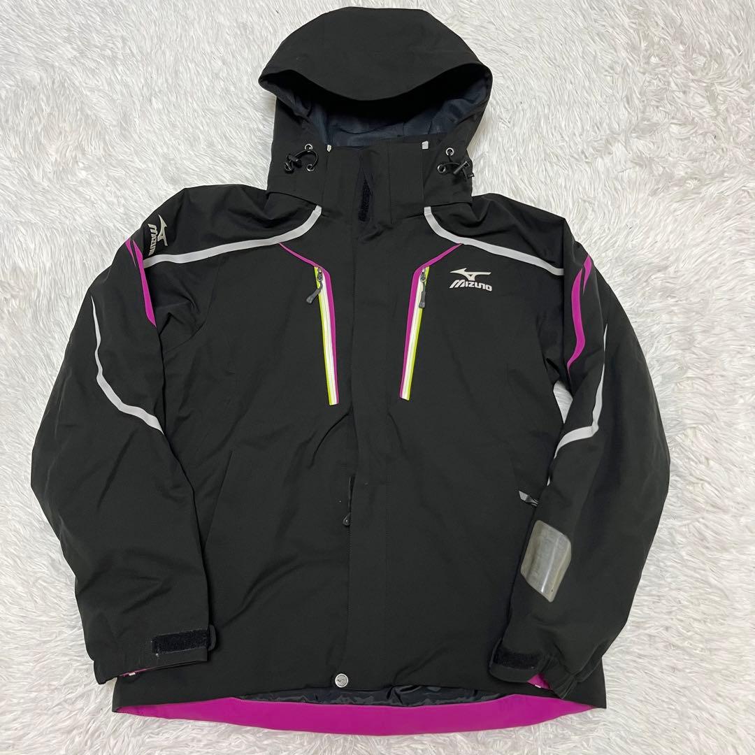 最高級 ミズノ MIZUNO スキーウェア セットアップ serious 黒