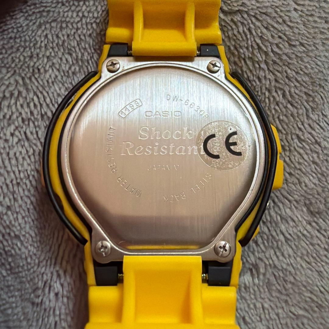 【24時間以内発送】希少 G-SHOCK DW-6630B イエロー