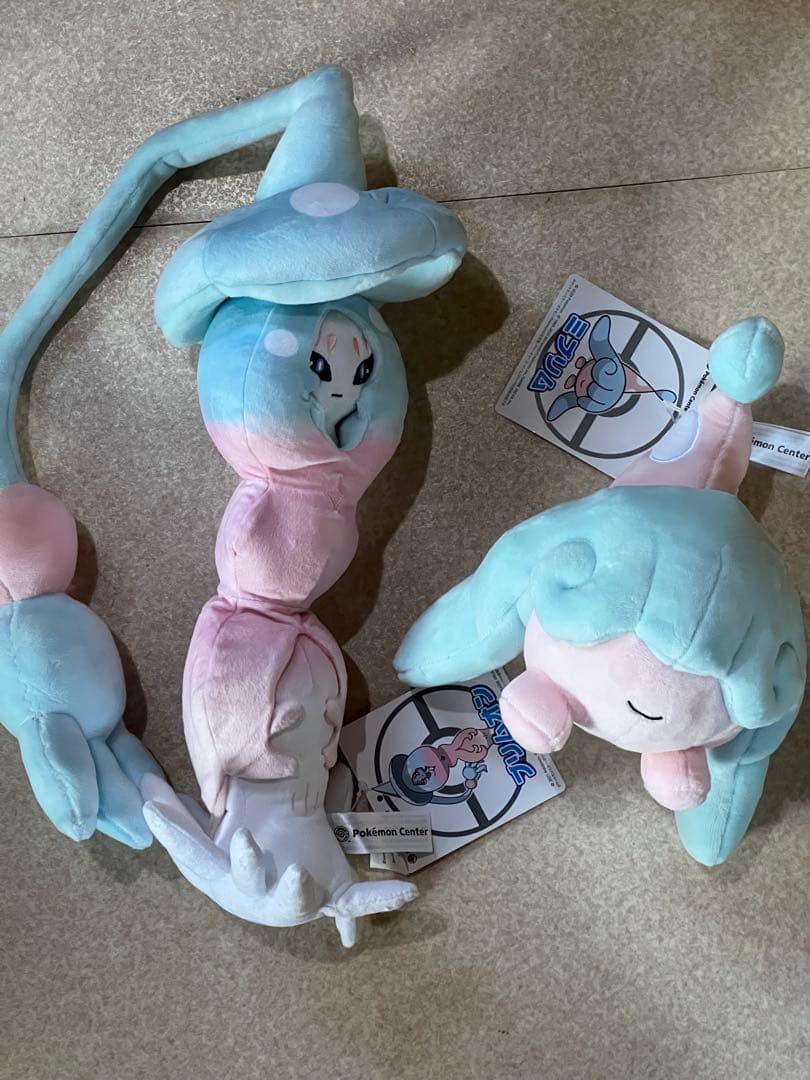 ポケモンぬいぐるみ　ミブリム　ブリムオン　ポケモンセンター限定