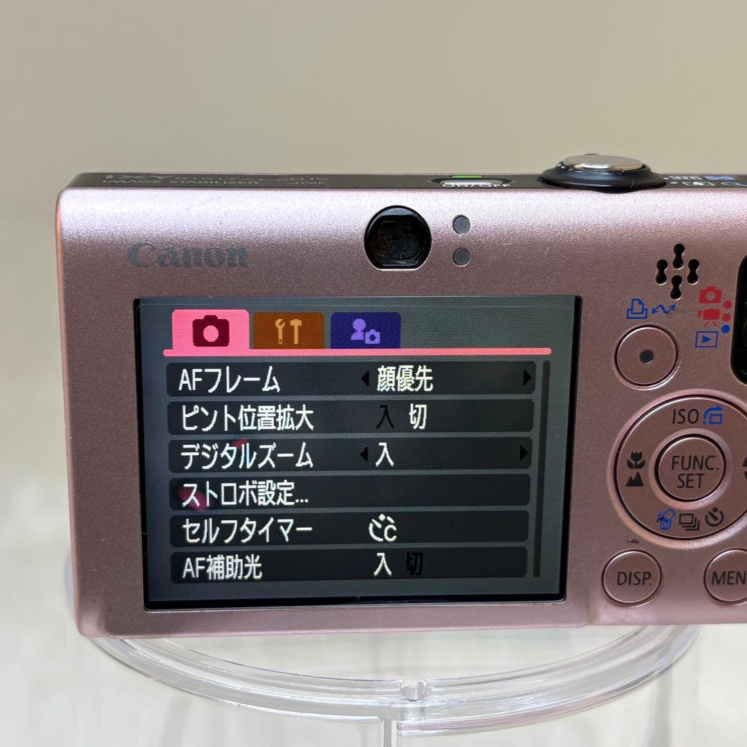 Canon カメラ　IXY 20IS PC1271 ピンク コンデジ　動作品