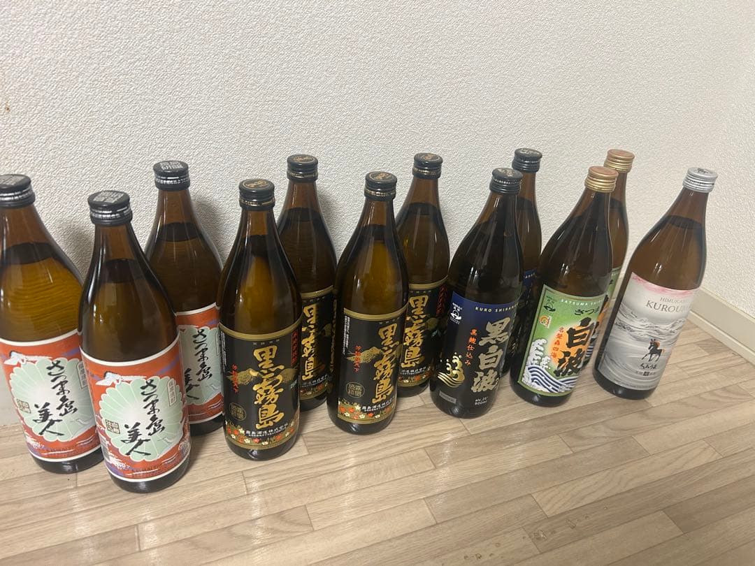 焼酎　12本セットとキープ札20個