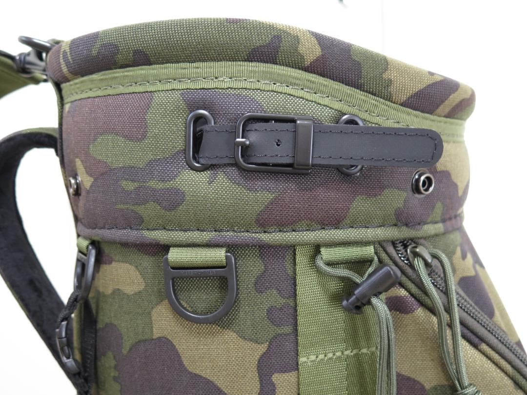 ブリーフィングゴルフBRIEFING GOLFキャディバッグCR-8グリーンカモ