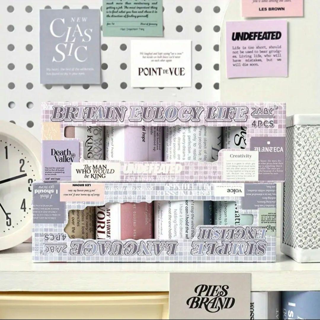 コラージュ　PETテープ　テープシール10種類