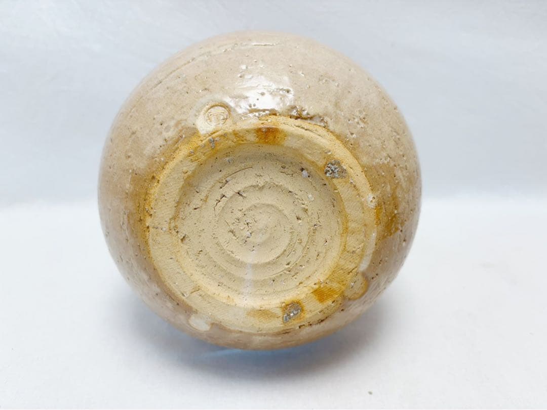 ほぼ未使用 茶道具 無尋窯 萩焼 水指 陶印 煎茶道具 水差し 共箱