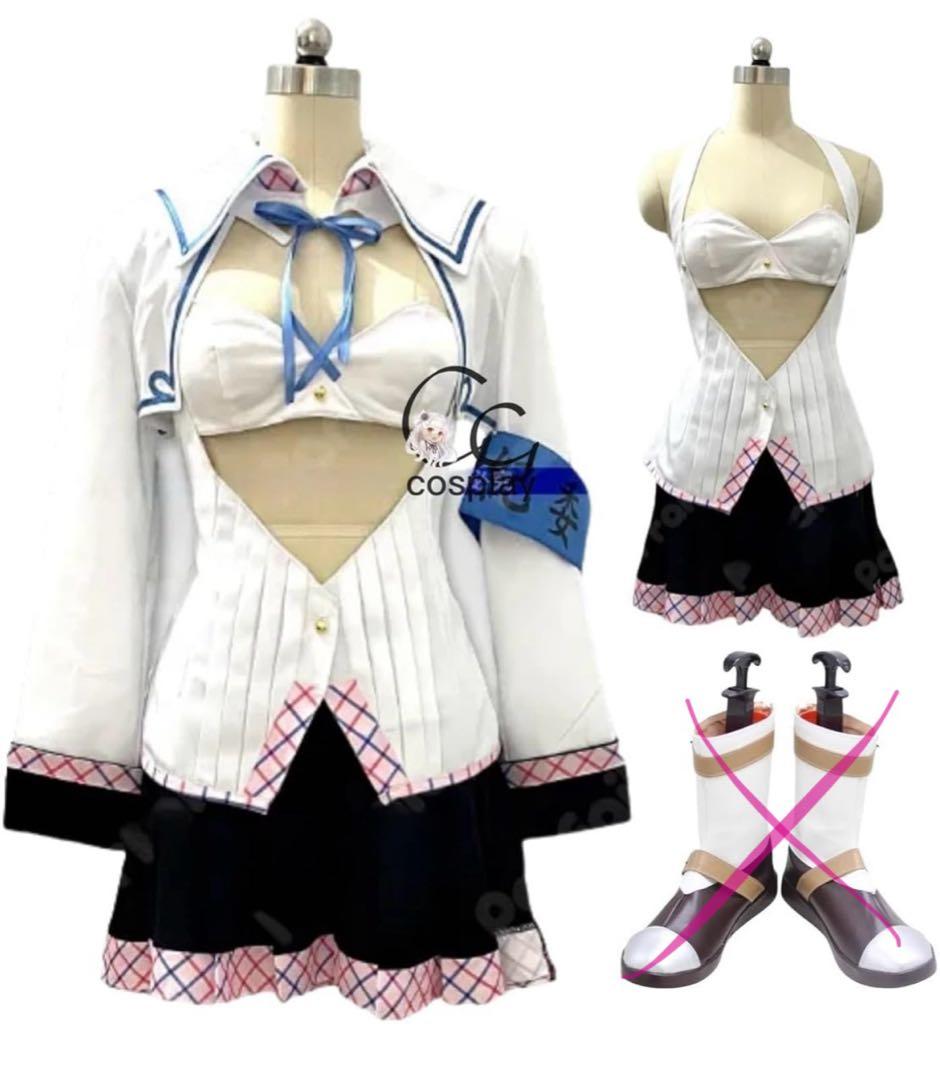 ぬきたし コスプレ 衣装 水乃月学園 SS FS 制服 女部田郁子