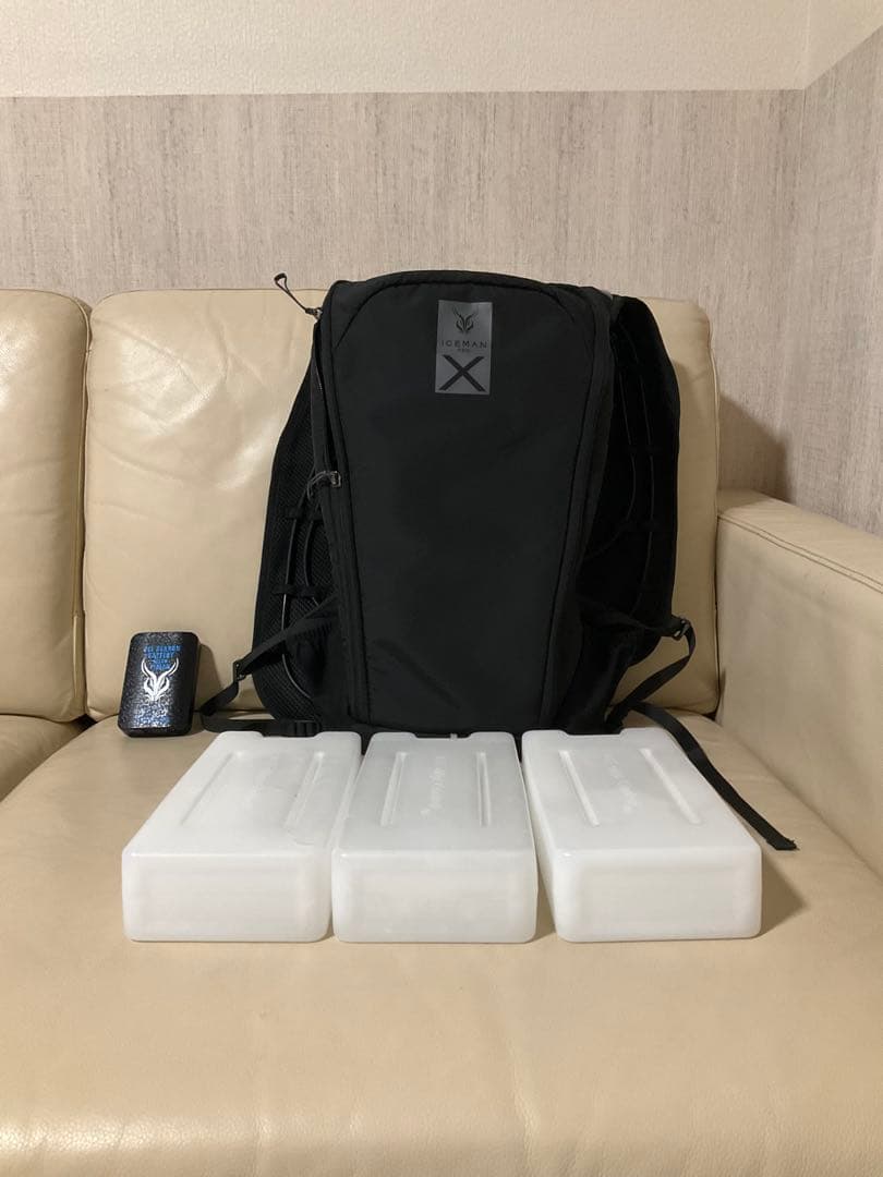 【アイスマンベスト PRO X-2】/バッテリー、ボトル付き