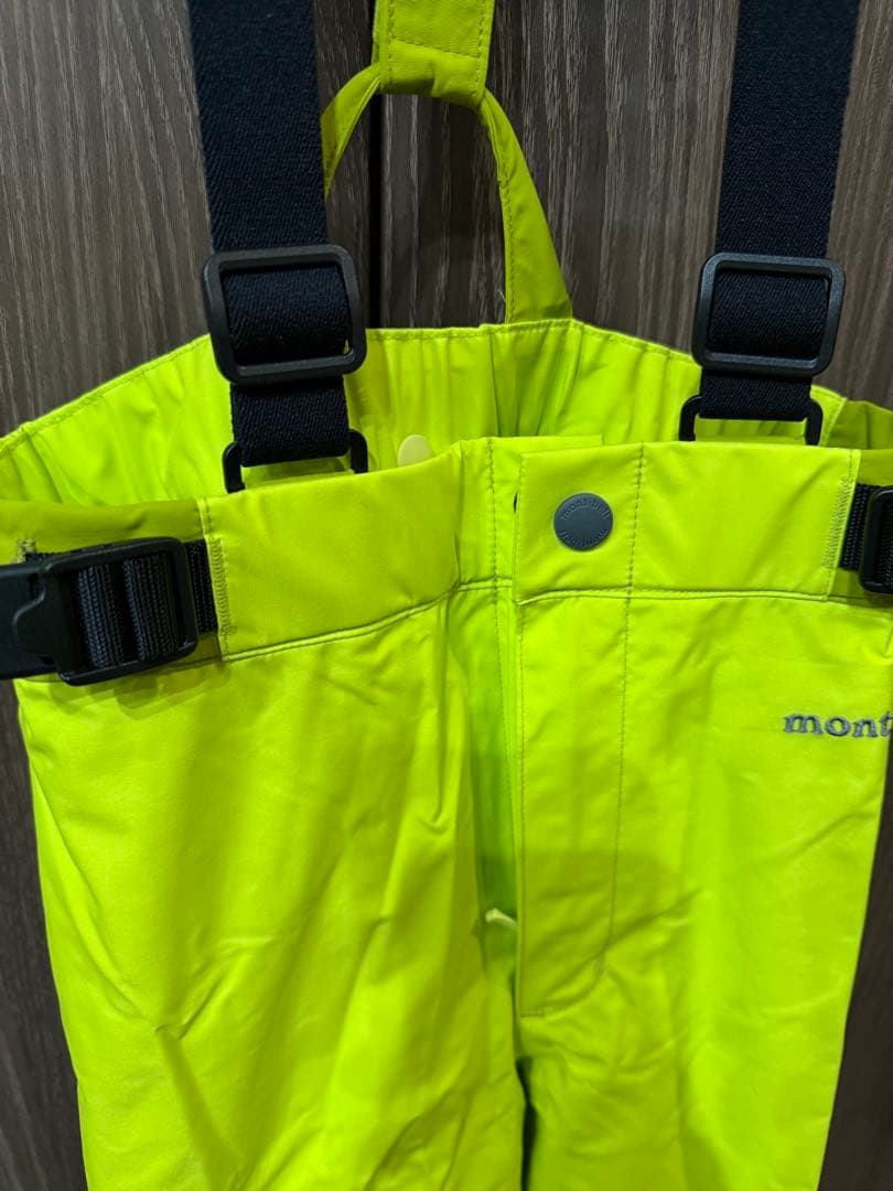 モンベル　mont-bell　スキーウェア上下　110　手袋　7-9