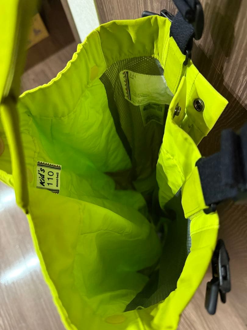 モンベル　mont-bell　スキーウェア上下　110　手袋　7-9