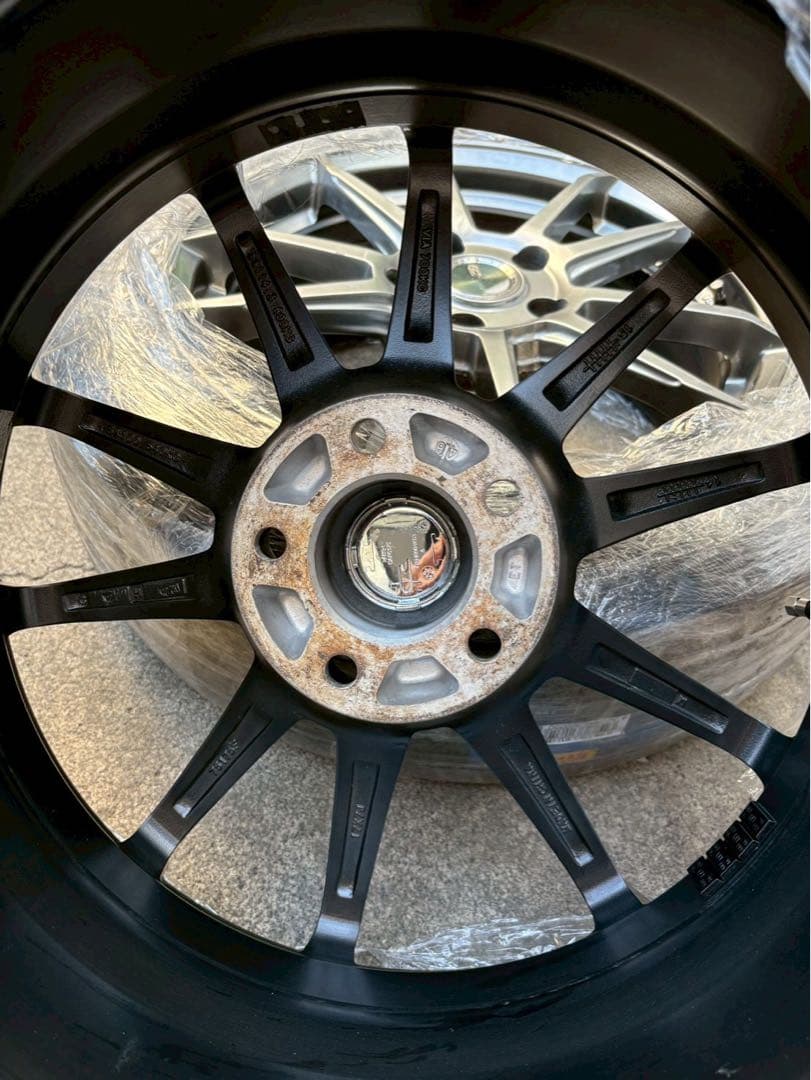 【新品未使用タイヤ】17インチアルミ＋スタッドレスタイヤ4本セット