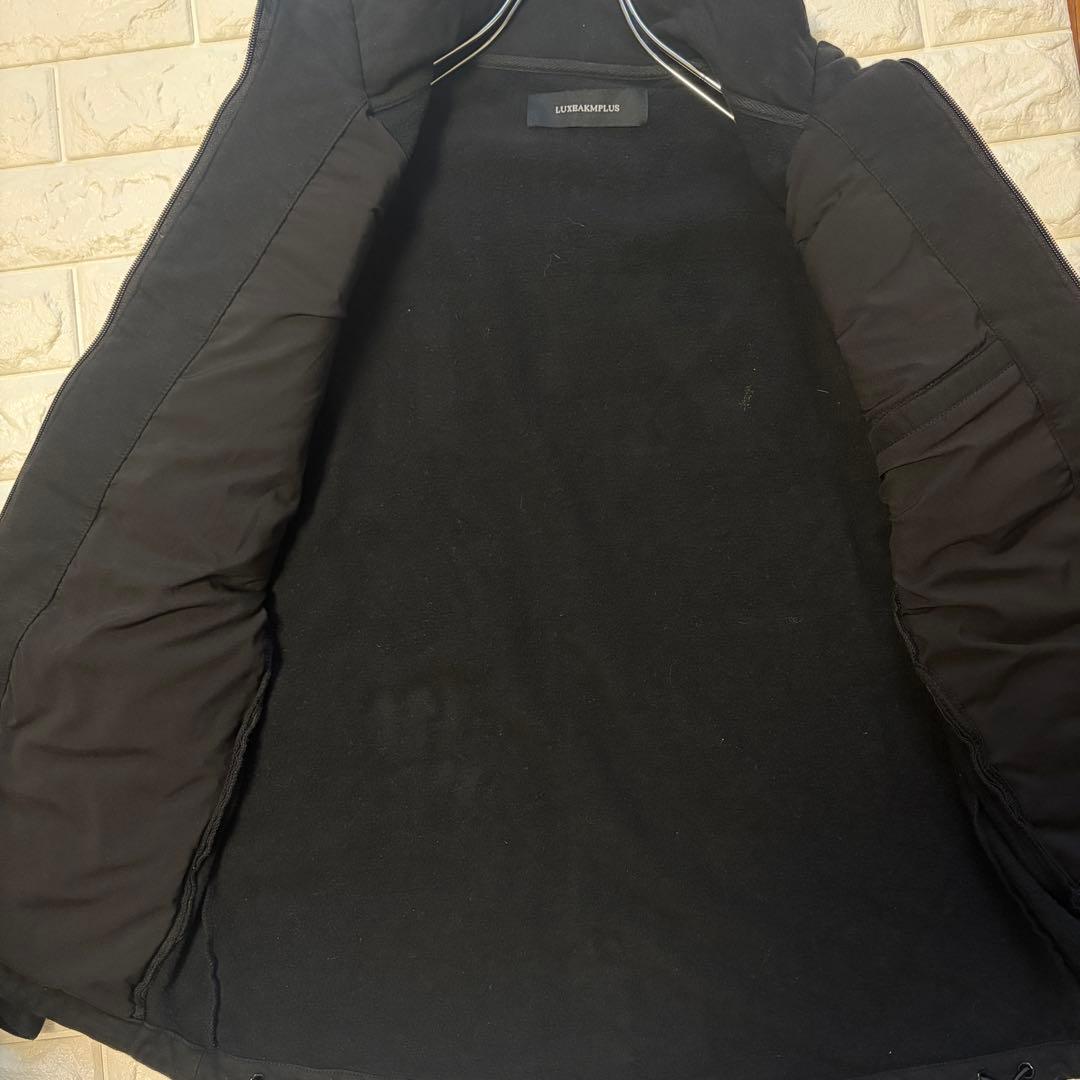 LUXEAKMPLUS スタンドネック ドッキング パデッドジャケット L