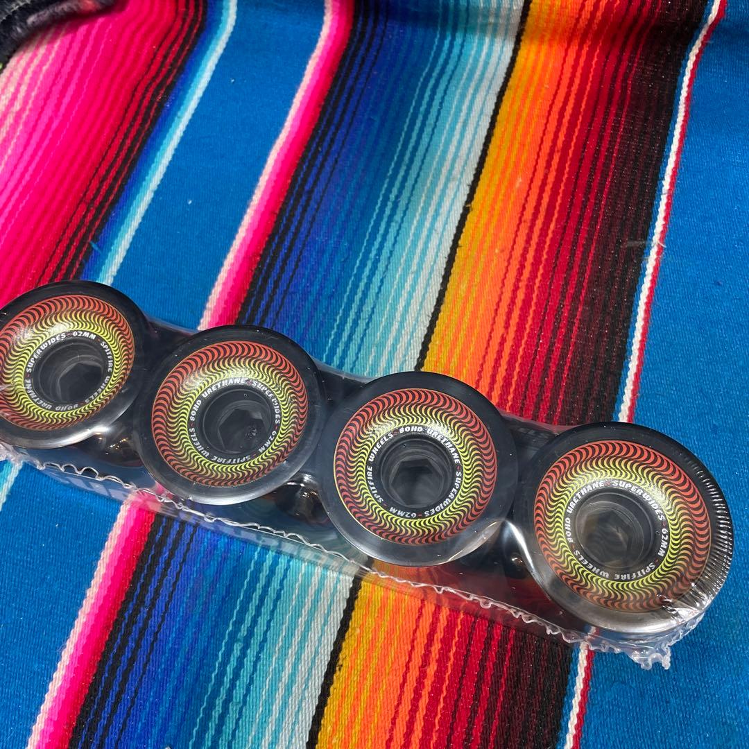 Superwides 80Dウレタン スケートボードウィール 62mm