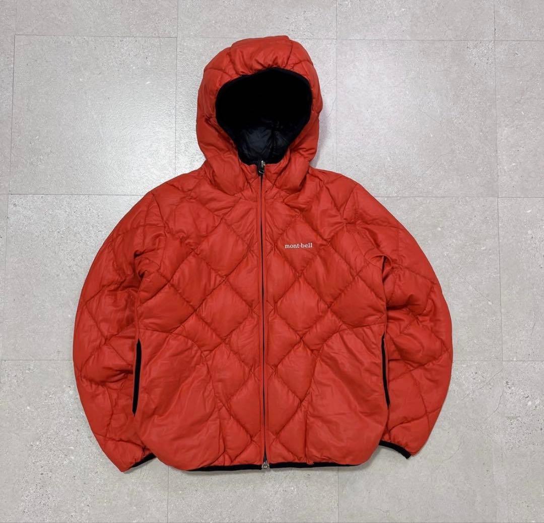 ジャケット・アウター mont-bell down jacket parka black/red