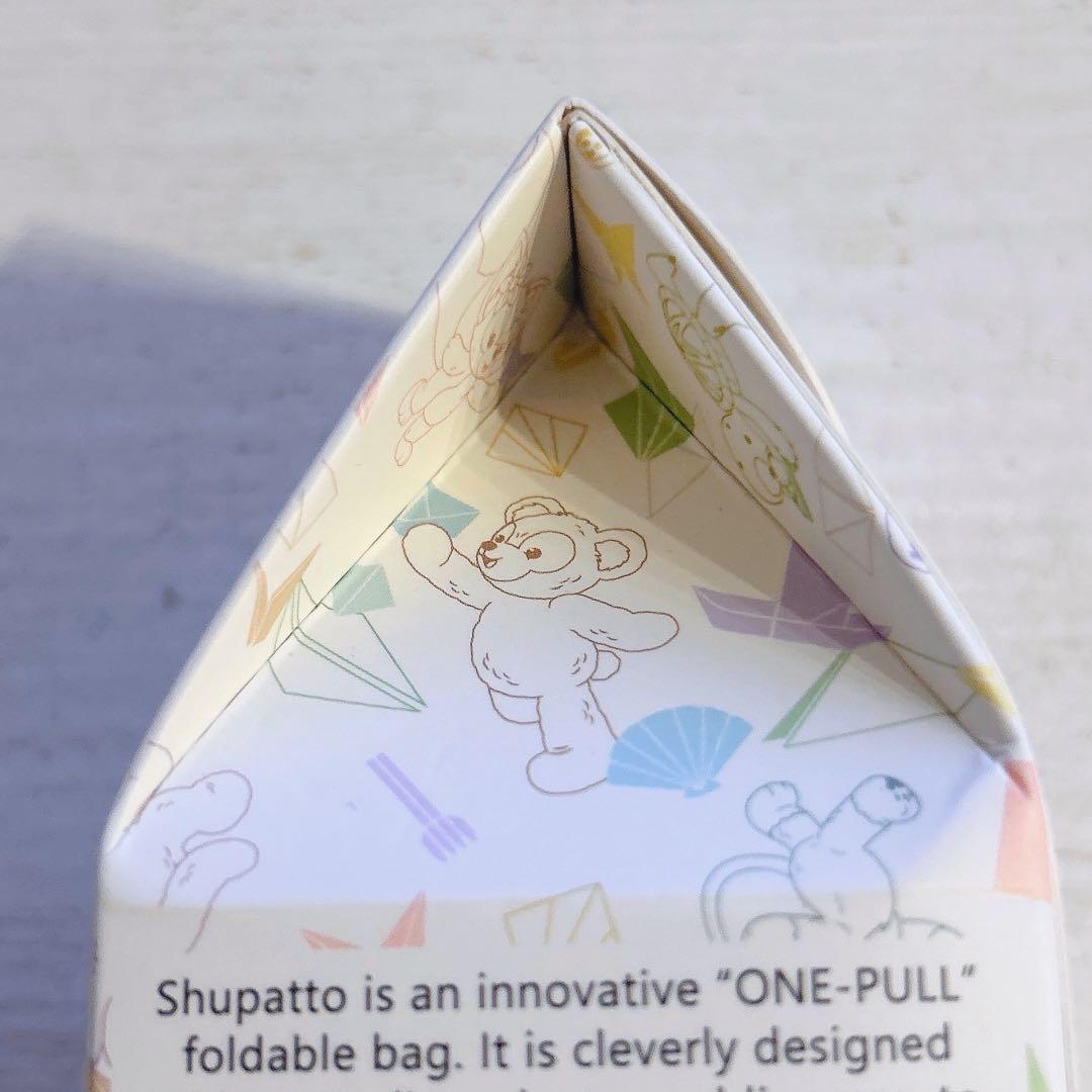 【新品】 香港ディズニー ダッフィー フレンズ シュパット エコバッグ Mサイズ