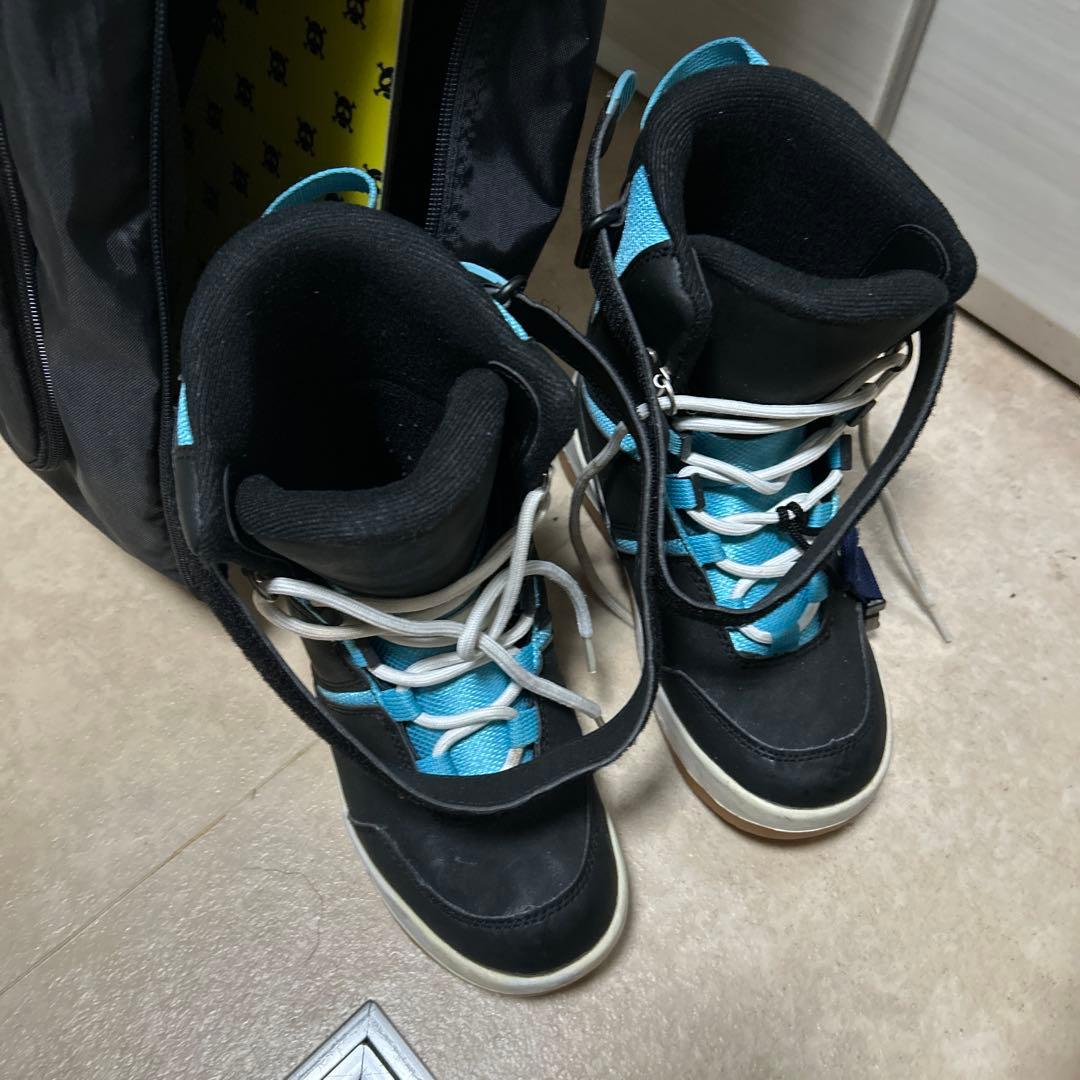 IGNIO スノーボード120cm ブーツセット