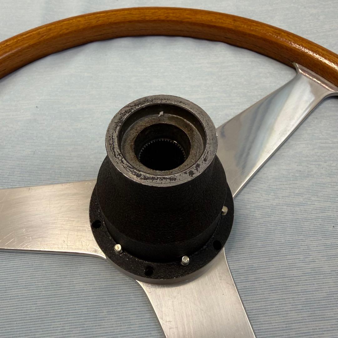 ぶ*つ様 希少　レスレストン　ウッド　ステアリング ボス付き　ミニ　　mini