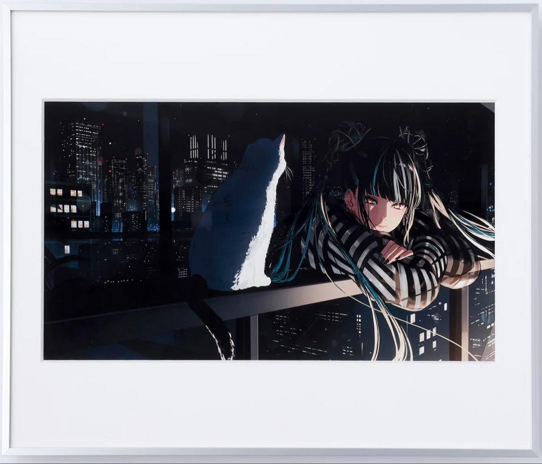 【未使用】 春猿火　ジクレーアート / 神椿 春猿火