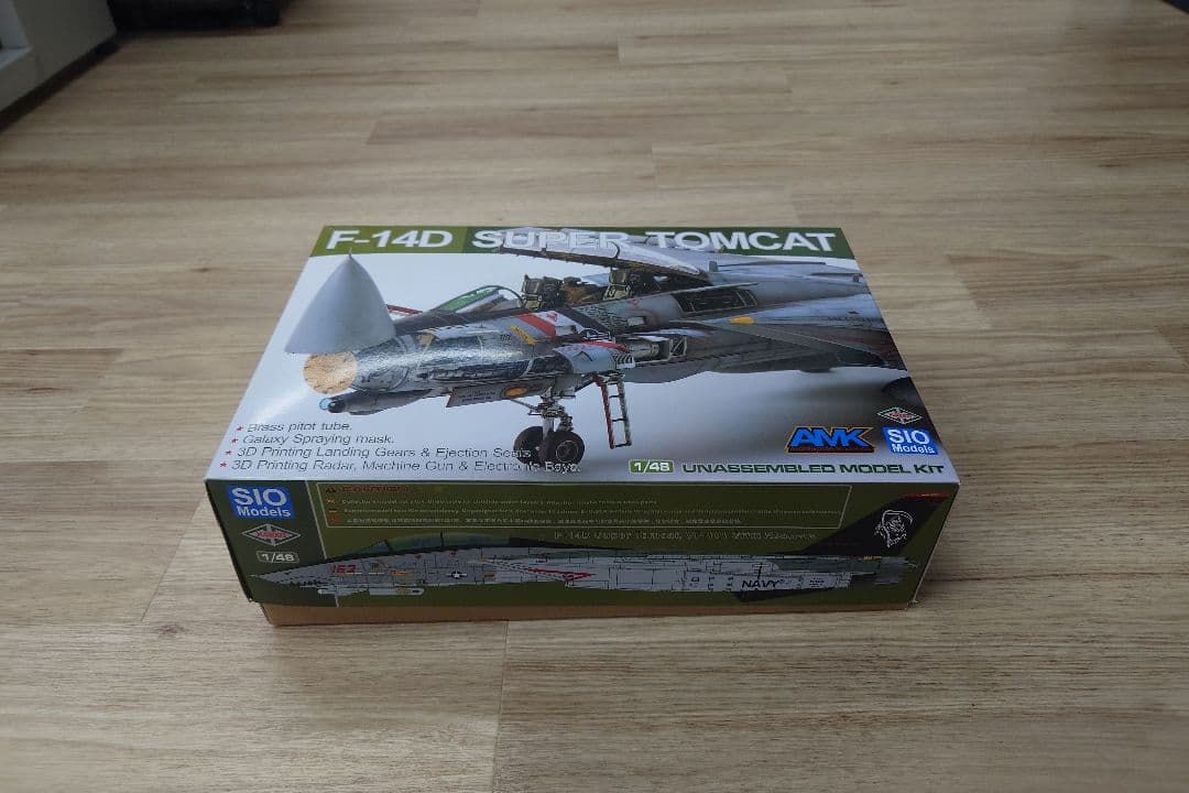 F-14D SUPER TOMCAT 1/48 未組立キット