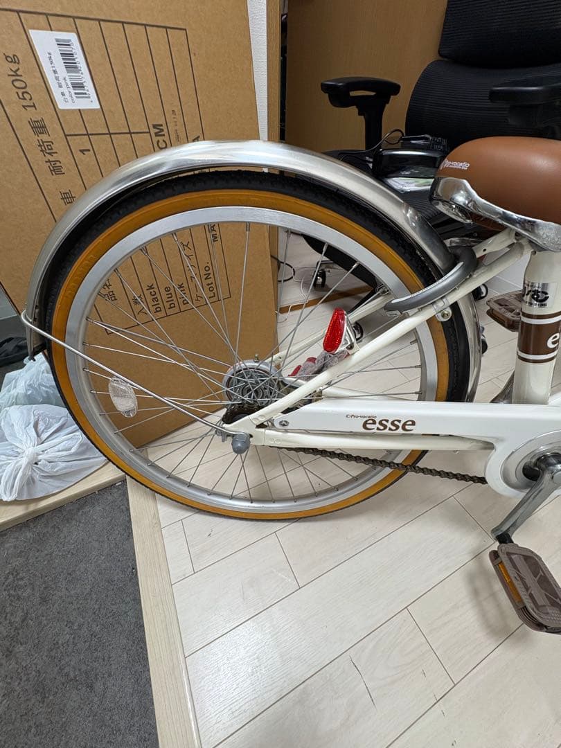 【引取限定】美品　ヱビス自転車 エッセ esse ２２インチ　エビス