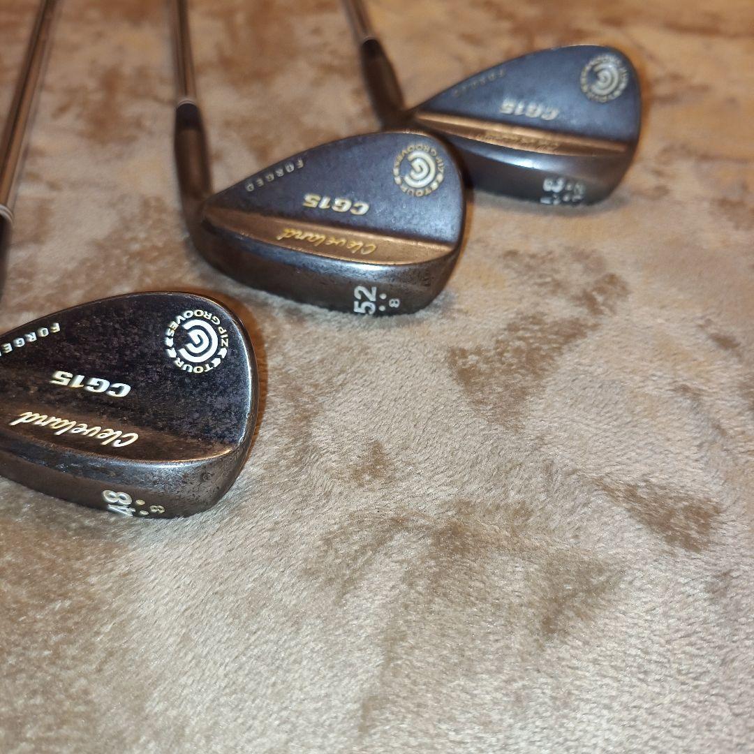 クリーブランド CG15 FORGED ウェッジ3本セット