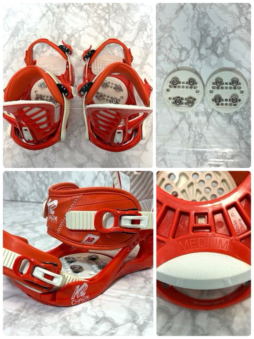 【良品】 K2 BRIGHT LITE 138 レディース スノーボード 2点