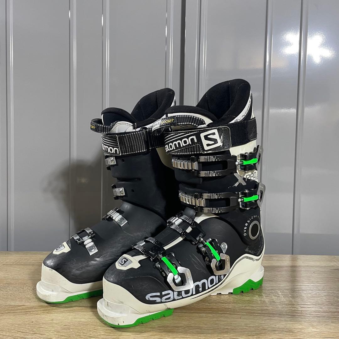 elan168cm SALOMON26/26.5cmストック付きスキーセット