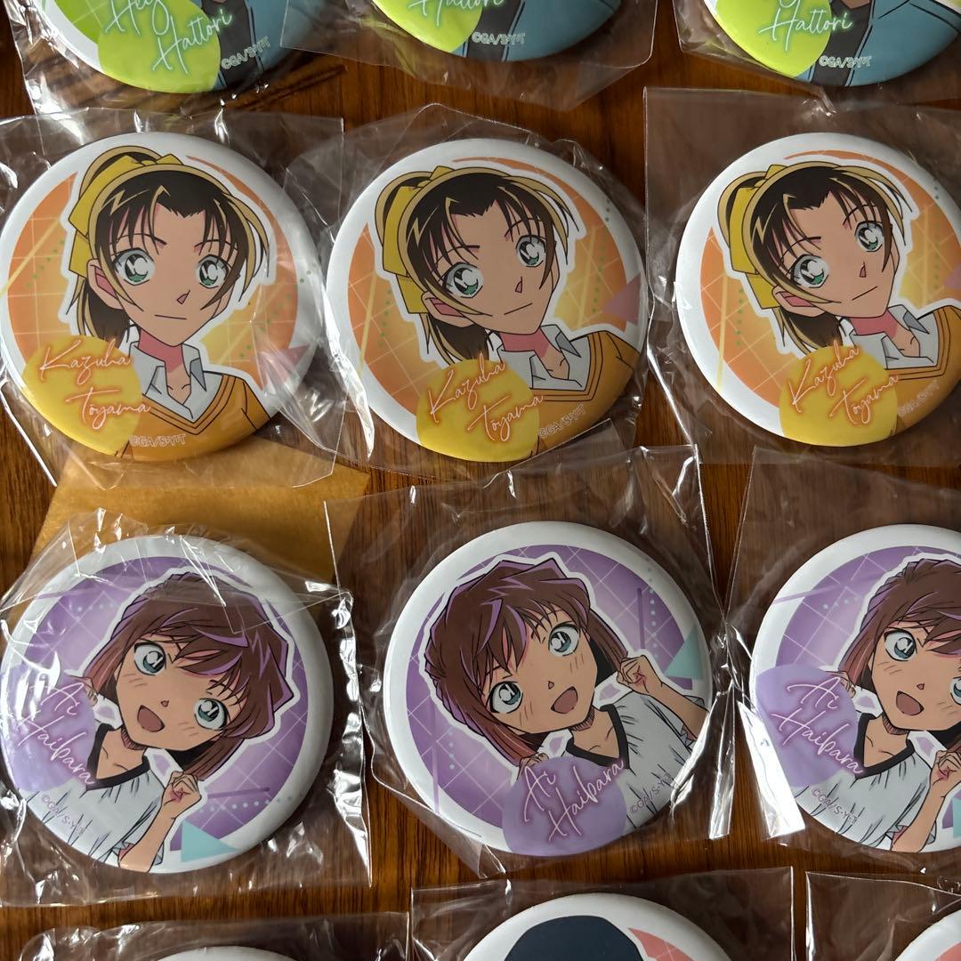 名探偵コナン 缶バッジセット 33個まとめ売り