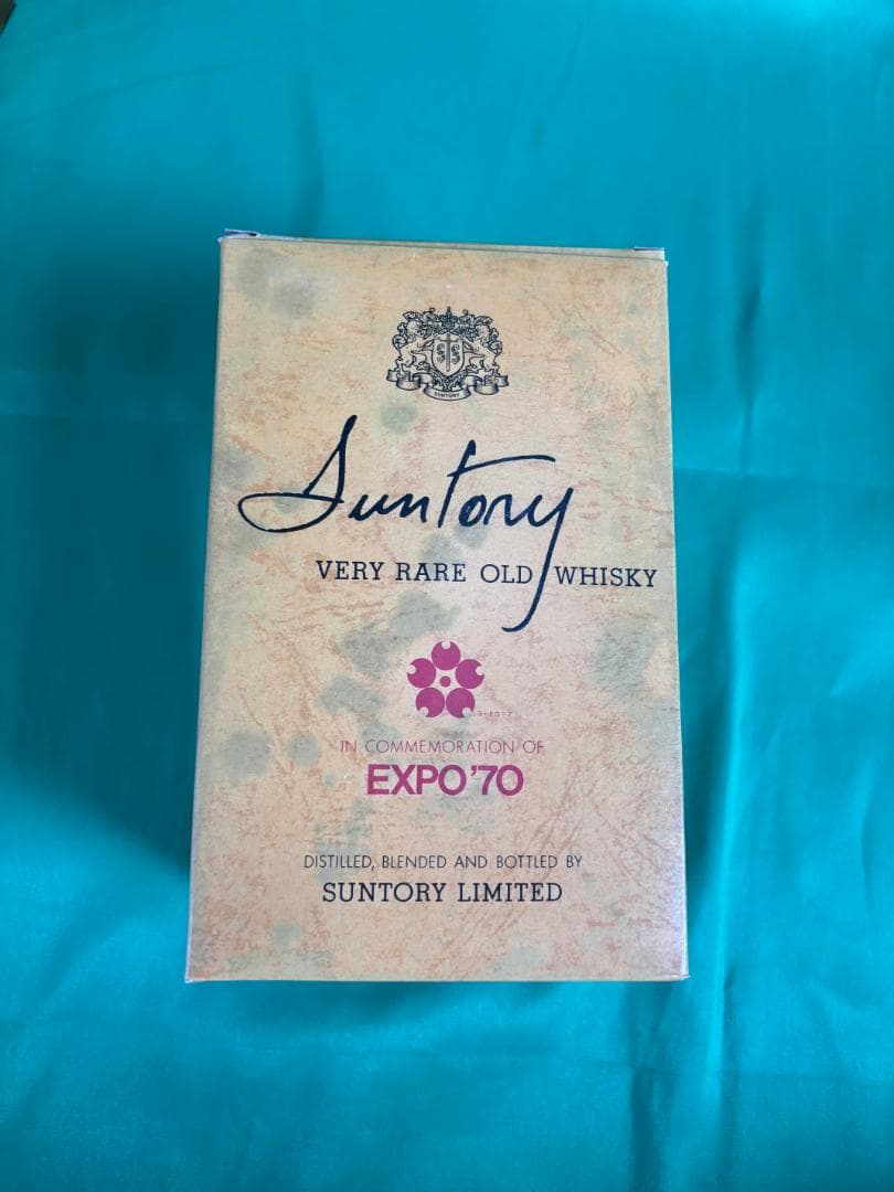 サントリー ウイスキー EXPO’70 大阪万博記念ボトル 未開封 古酒 箱付き