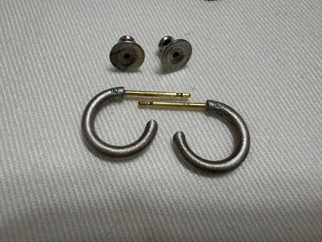 【両耳用】 プラシーボピアス PLACEBO 101 matte(SV)