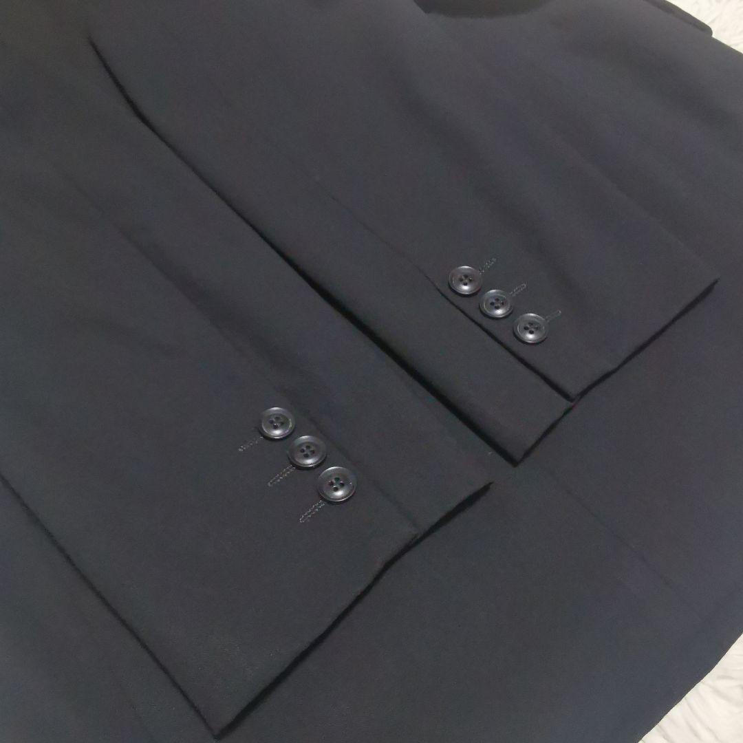 YOSHIYUKI KONISHI ダブル セットアップ スーツ 黒 　 LL