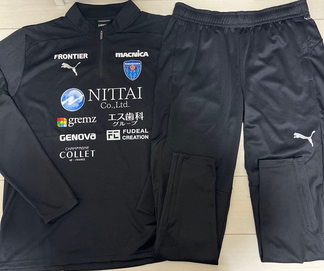 横浜FC プラクティスジャージ 上下セット