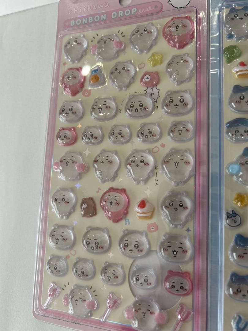 【正規品】ちいかわ　ボンボンドロップシール　第一弾　第二弾　8種コンプリート
