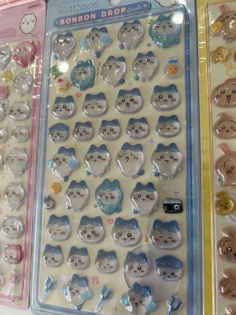 【正規品】ちいかわ　ボンボンドロップシール　第一弾　第二弾　8種コンプリート