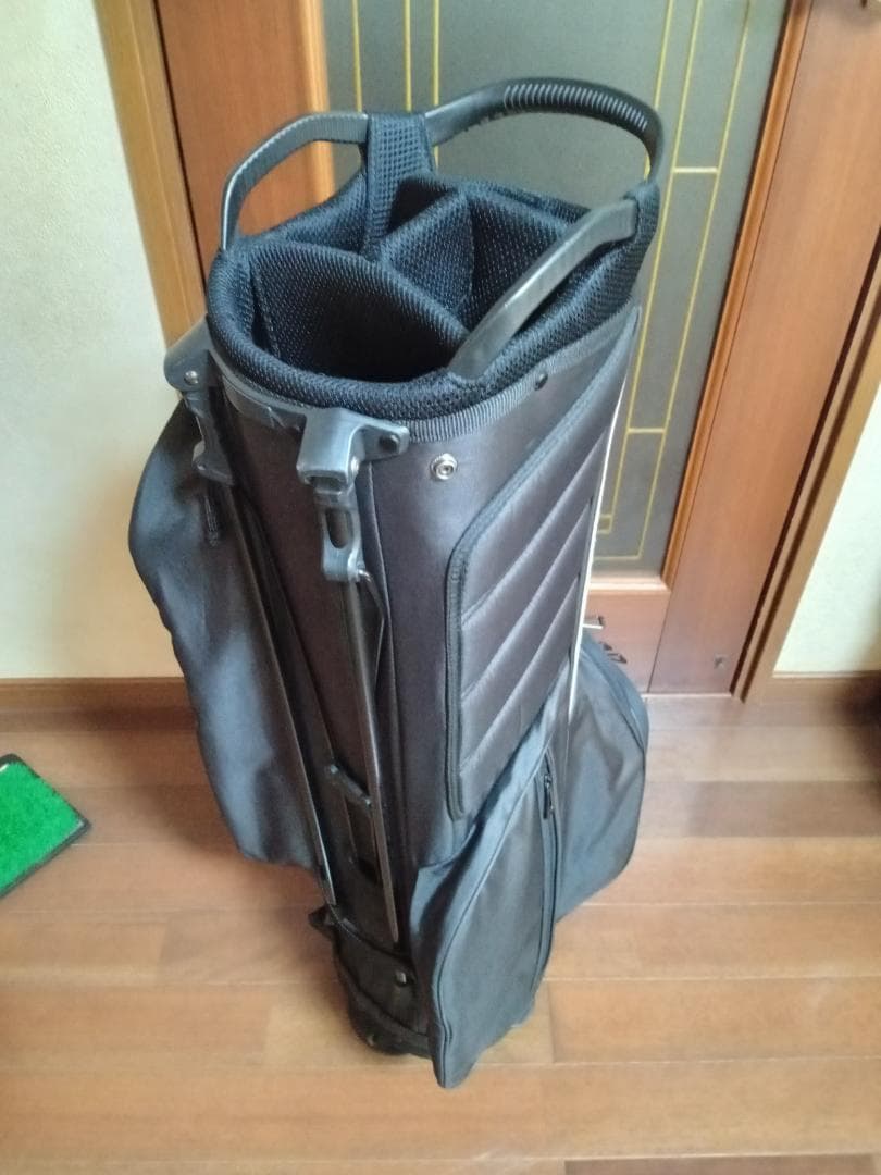 【値下げ】美品★adidas★アディダス★スタンド式バッグ★8.5型★黒★