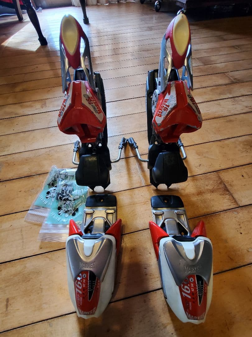 送料無料マーカー　コンプ16 スキー　ビンディング　選手　SAJ デモ　レーサー