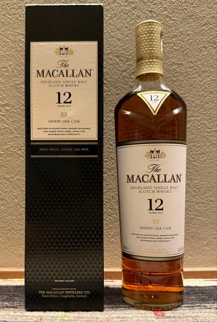 マッカラン12 年シェリーオーク 700ml