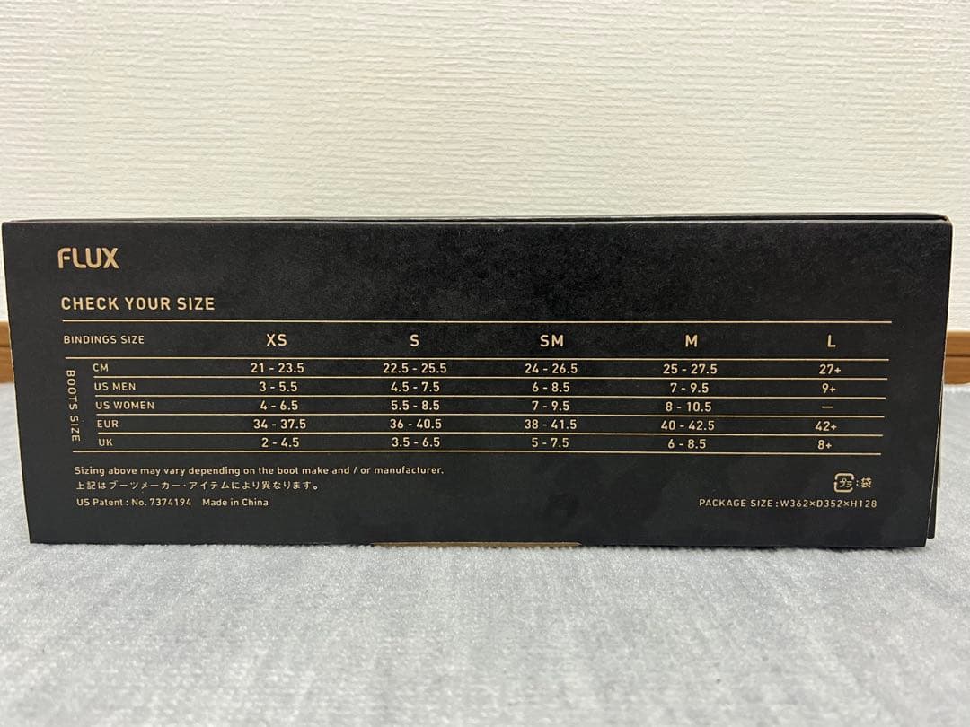 FLUX XF Mスノーボード ビンディング　Mサイズ