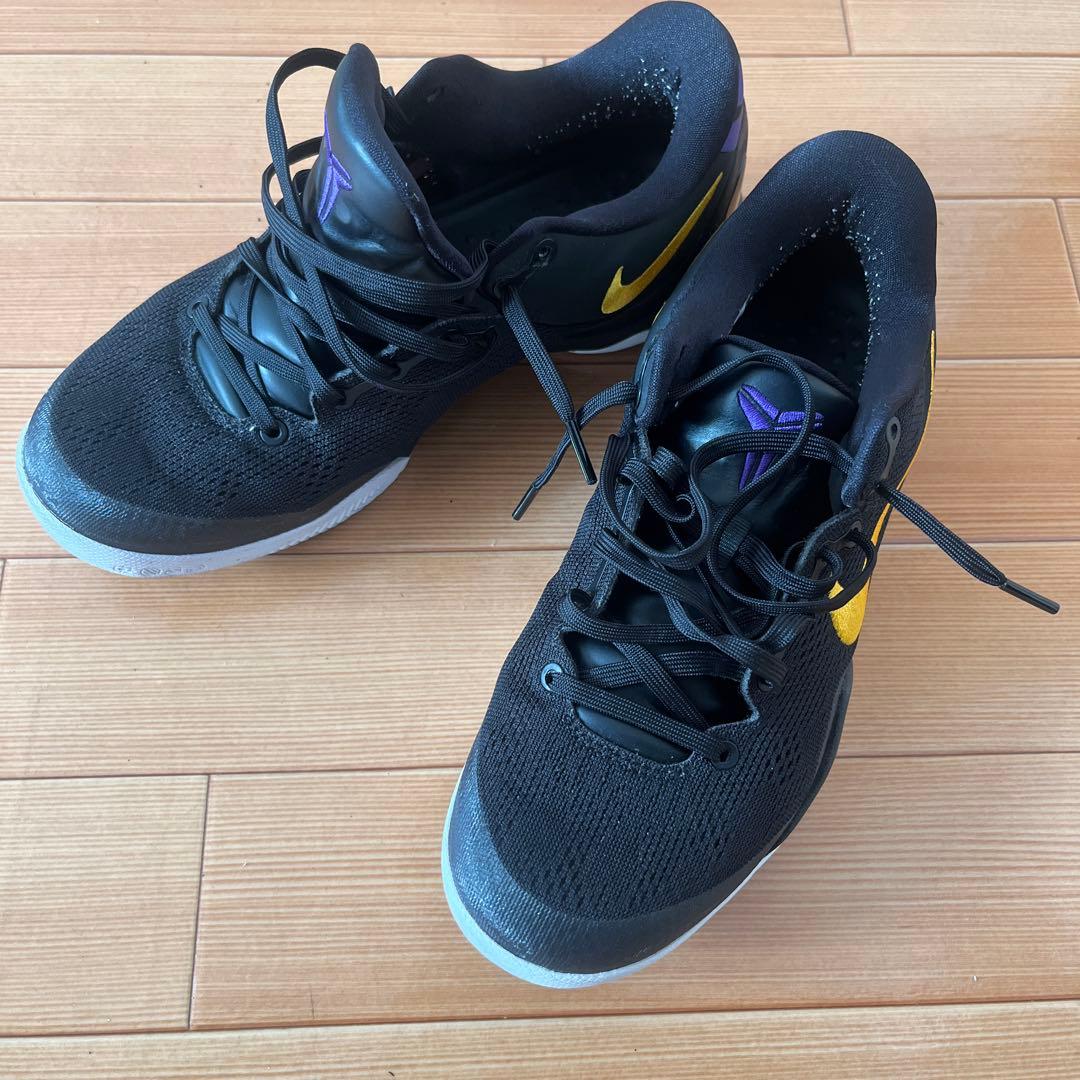 Kobe バスケットボールシューズ ブラック/イエロー(箱無し)