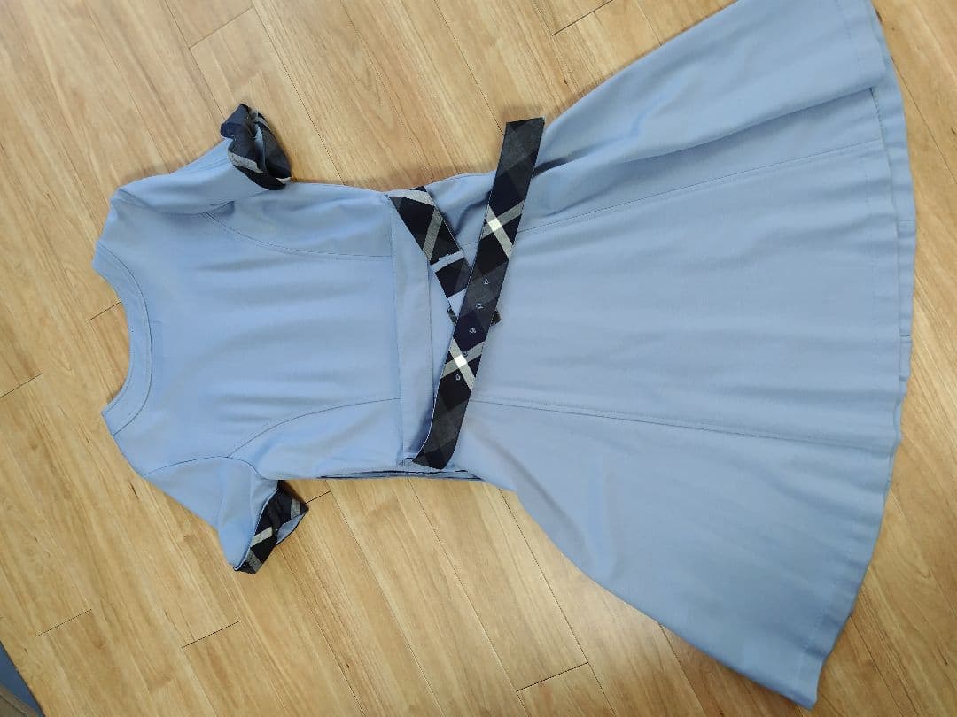 ブルーレーベル クレストブリッジ 半袖ワンピースボタン付き