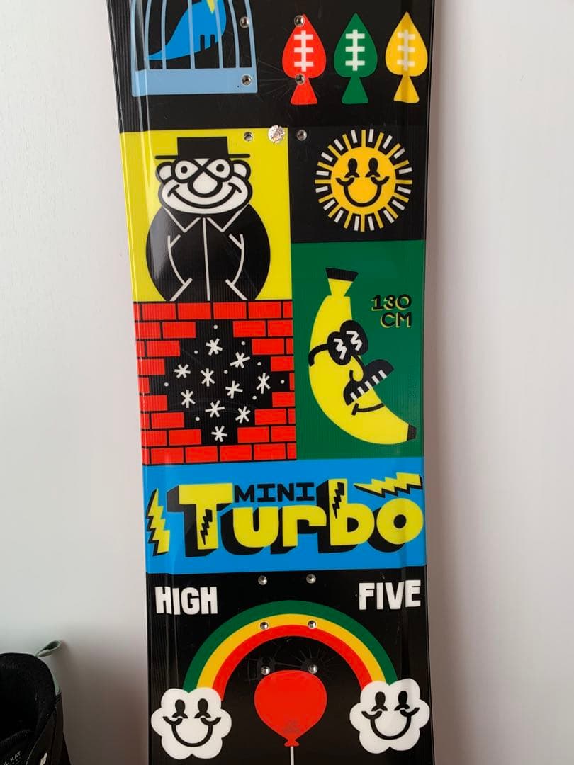 K2 MINI TURBO キッズスノーボード3点セット 130cm