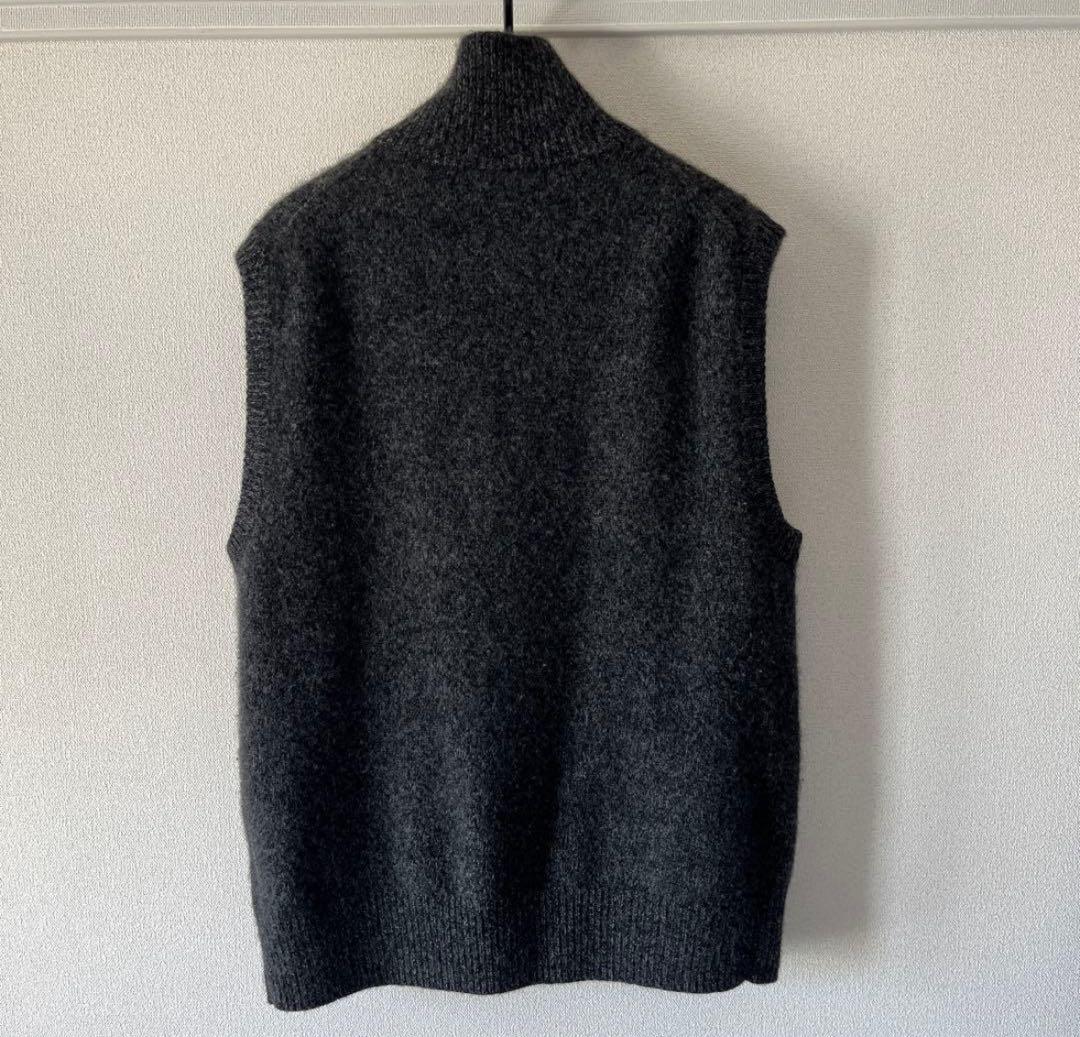 M*k様 maatee&sons カシミヤジップベスト 俺のちゃんちゃんこ　強圧