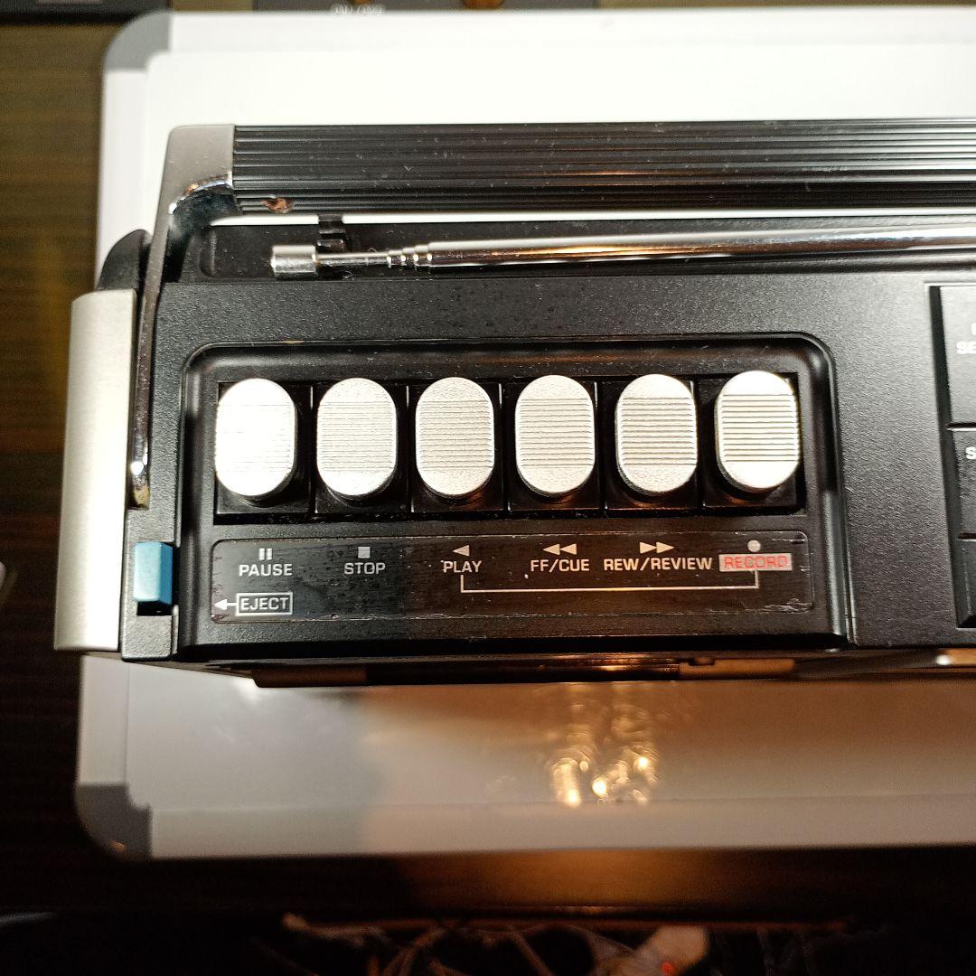 松下電器　ラジカセ　RQ-555　動作品(整備品)　電源コード付き