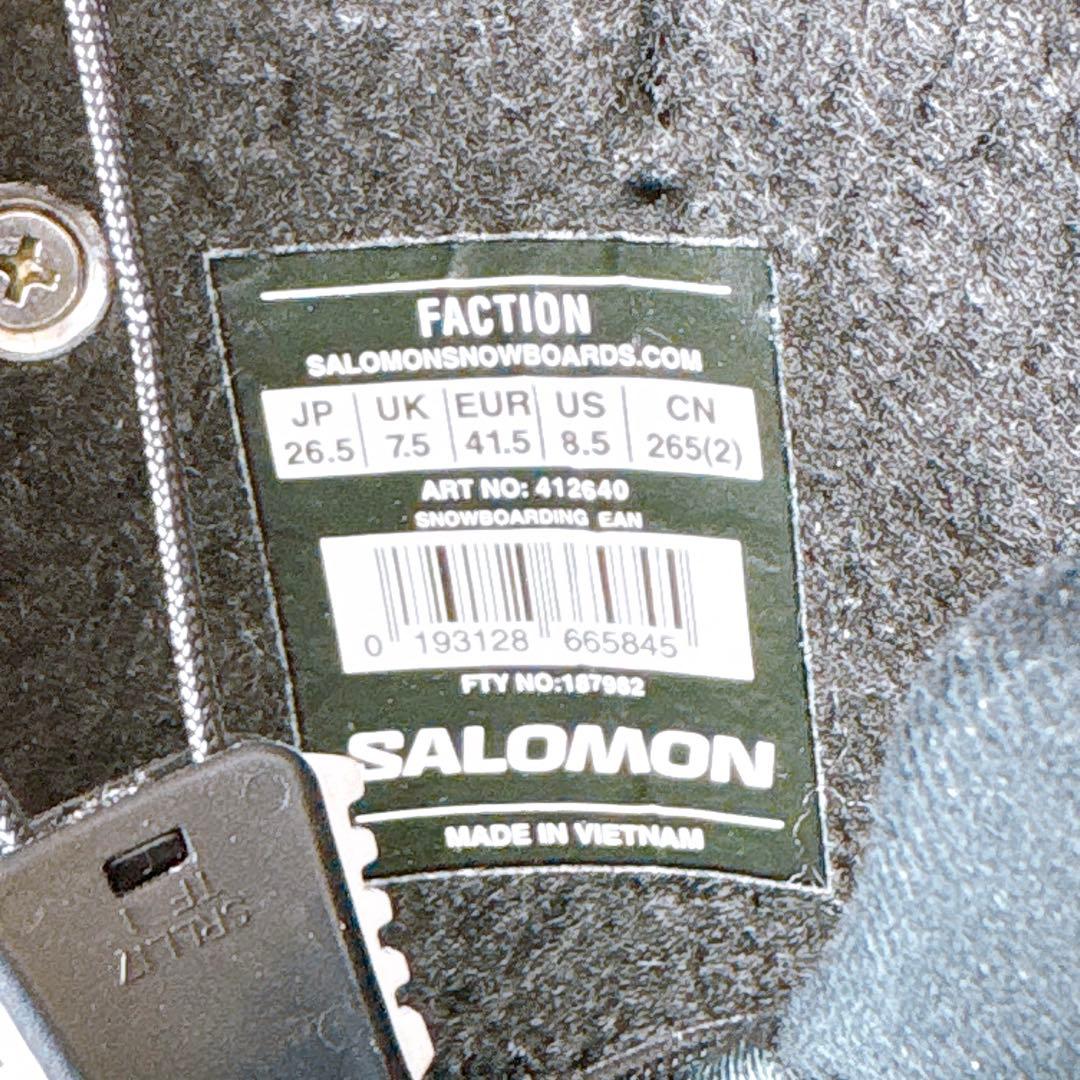 メンズスノーボードブーツSALOMONサロモン FACTION 26.5センチ