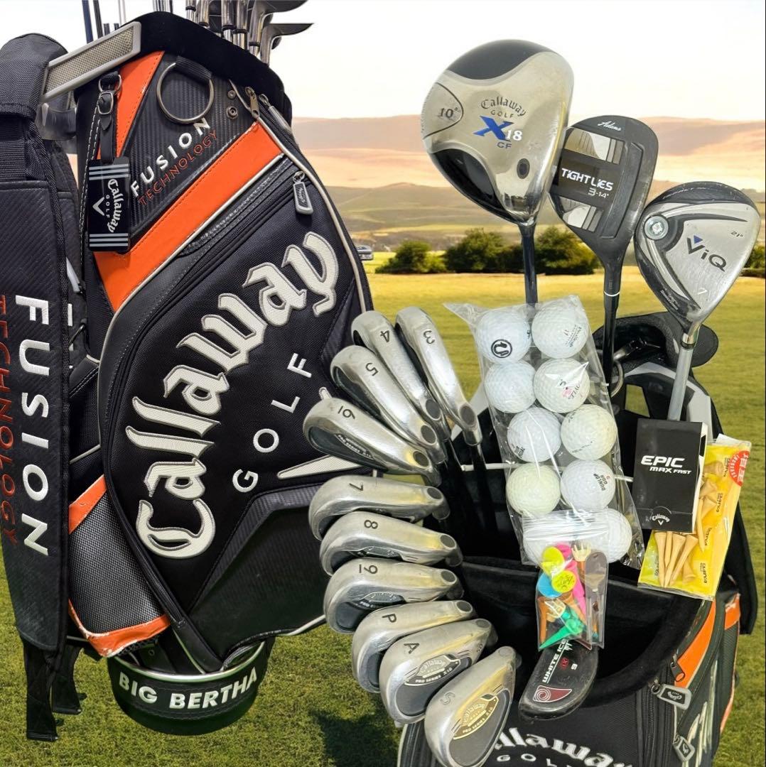 キャロウェイ オデッセイ 初心者 メンズ ゴルフクラブセット フルセット 一式