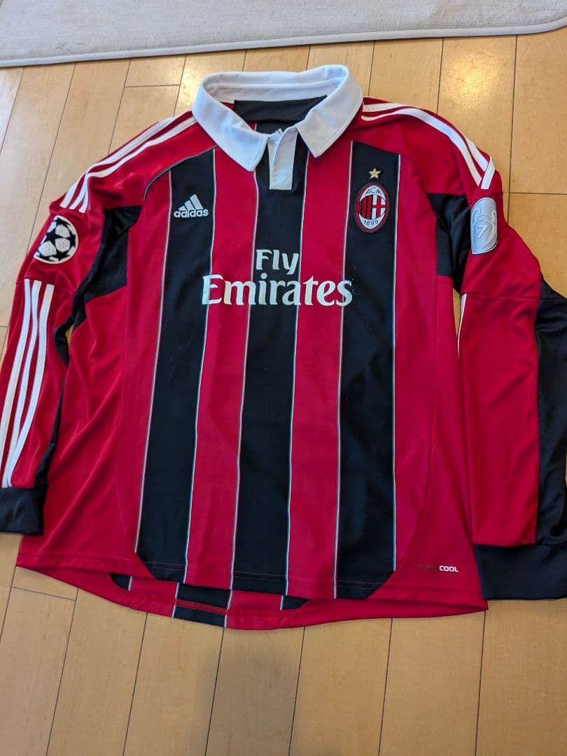 adidas Milan12/13ユニフォーム長袖CL用No.18モントリーボ