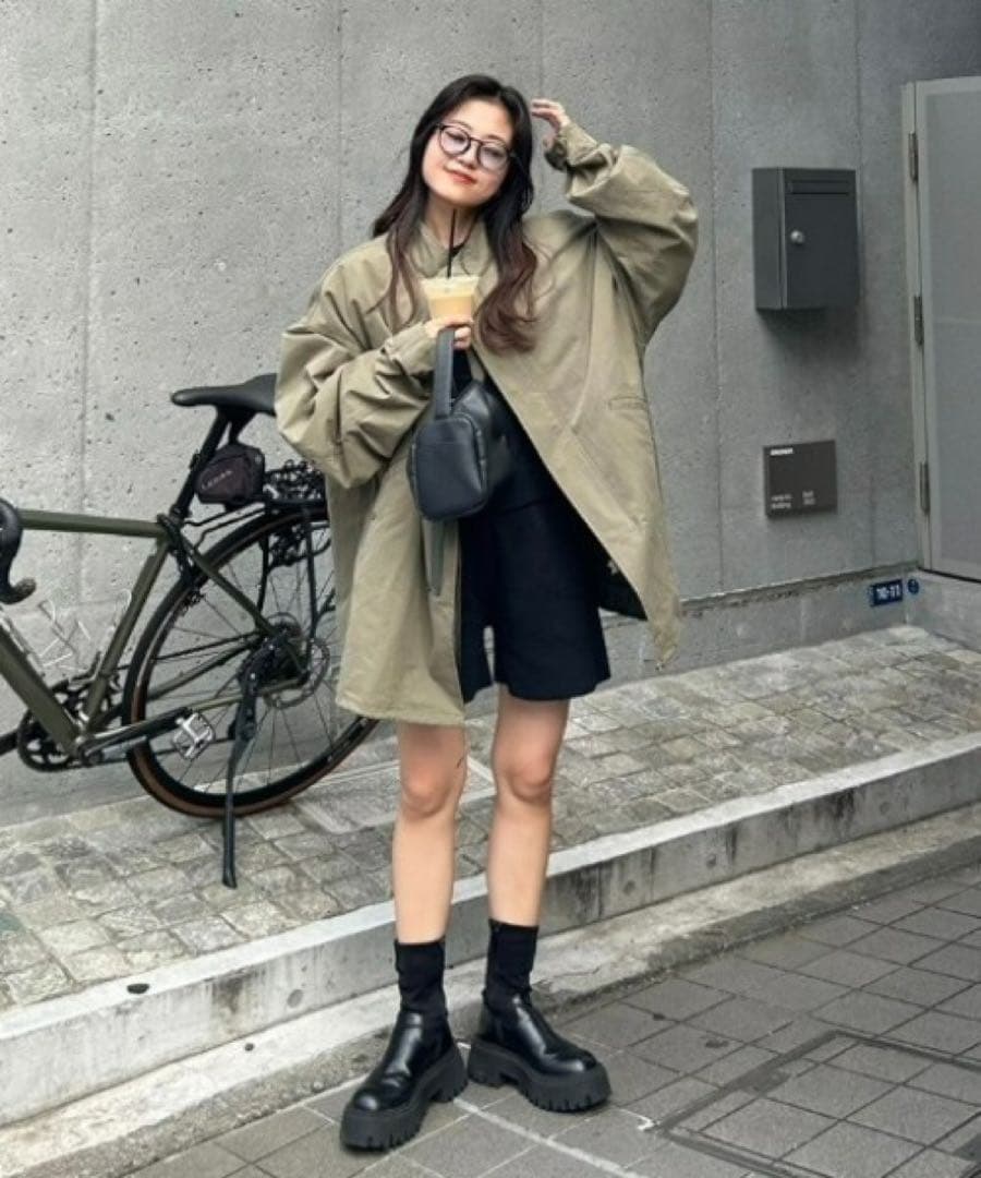 CIAOPANIC TYPYユニセックスマルチウェイM-65ショートモッズコート